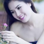 Hoa hậu Ái Nhi khoe vẻ đẹp hoa nhường nguyệt thẹn - ainhi