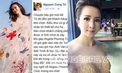 Tin sao Việt mới ngày 19/5: NTK Công Trí kể về chiếc váy Phương Trinh mặc, Thúy Hiền đẹp 'sắc nước'