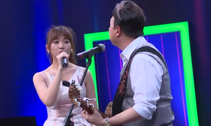 Chí Tài song ca 'Anh cứ đi đi' ngọt lịm cùng Hari Won