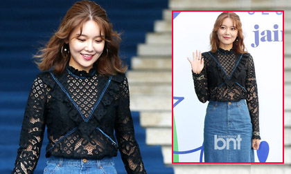 Sooyoung (SNSD) bị chê mặc 'sến' tại tuần lễ Thời trang Seoul