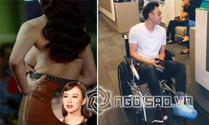 Tin sao Việt mới 3/11: Angela Phương Trinh lộ vòng eo ngấn mỡ, Dương Triệu Vũ ngồi xe lăn