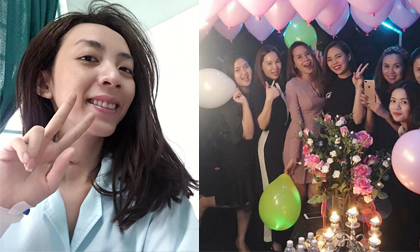Tin sao Việt mới 6/11: 'Hoa hậu hài' tươi tỉnh sau khi nhập viện vì không thể cầm máu, Lưu Hương Giang đón tuổi mới bên bạn bè