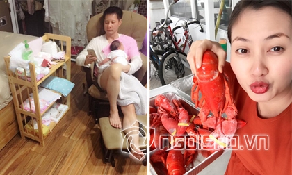Tin sao Việt mới 25/11: Đại gia Đức An thức cả đêm chăm con, Ngọc Lan đón lễ Tạ Ơn tại Mỹ