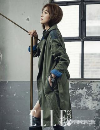 Gong Hyo Jin cá tính trên tạp chí Elle