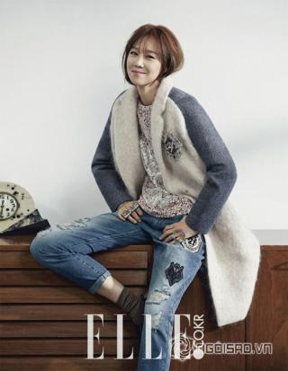 Gong Hyo Jin cá tính trên tạp chí Elle