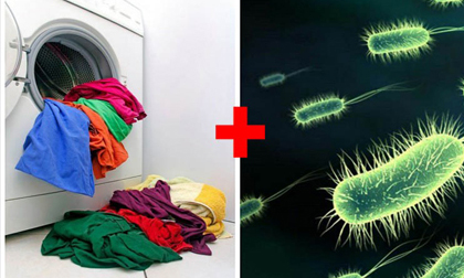 Lây bệnh tình dục từ… máy giặt