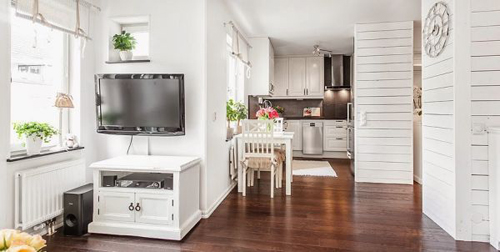 1396661336 3 jpg5 Tham quan bên trong căn hộ 40m2 màu trắng đầy đủ tiện nghi