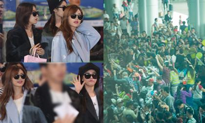 T-ara 'mắc kẹt' giữa rừng fans Việt