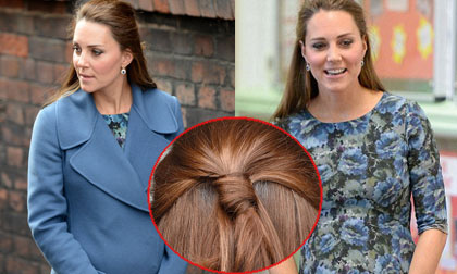 Công nương Kate Middleton lộ tóc bạc già nua