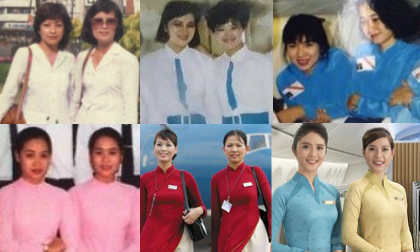 Đồng phục Vietnam Airlines và hành trình qua 6 thời kỳ