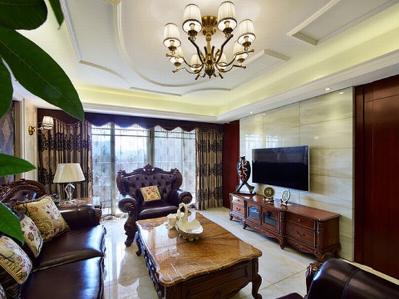 trang tri noi that theo phong cach co dien 3 ngoisao.vn Thiết kế và trang trí nội thất theo phong cách cổ điển cho căn hộ 110m2