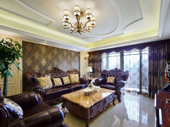 trang tri noi that theo phong cach co dien ngoisao.vn Thiết kế và trang trí nội thất theo phong cách cổ điển cho căn hộ 110m2