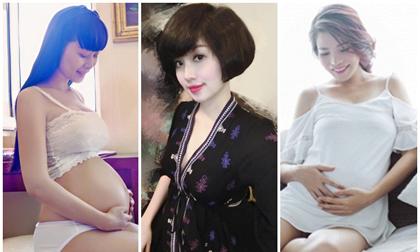 Những mỹ nhân Việt giữ dáng hoàn hảo khi mang bầu
