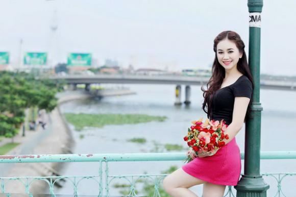 Hoa hậu Mỹ Vân khoe vẻ đẹp sành điệu 7