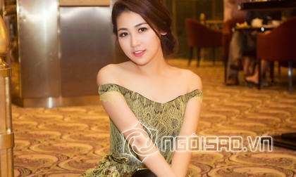 Á hậu Tú Anh lộng lẫy với váy ren 3D