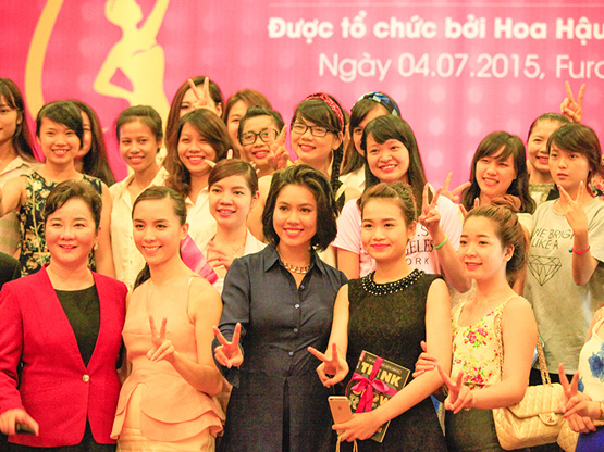 Tọa đàm Hoa hậu hoàn vũ Việt Nam 2015 0