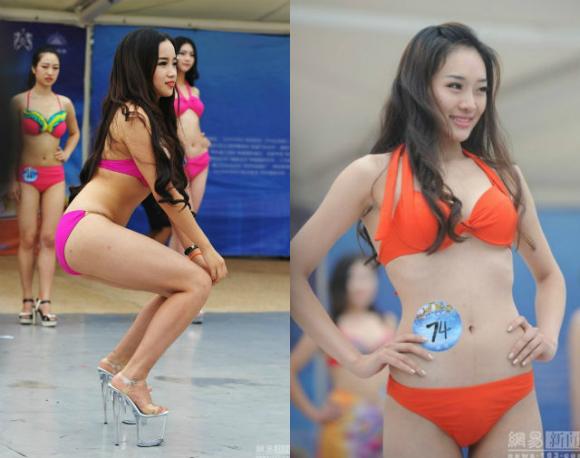 Thí sinh Miss Bikini Trung Quốc tạo dáng nóng bỏng 6