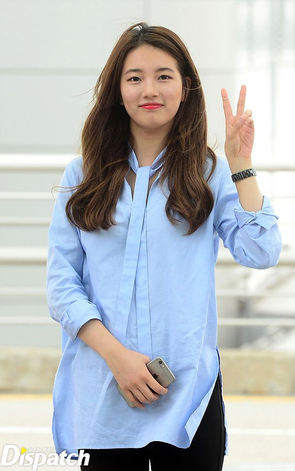 Bạn gái Lee Min Ho giản dị tại sân bay 5