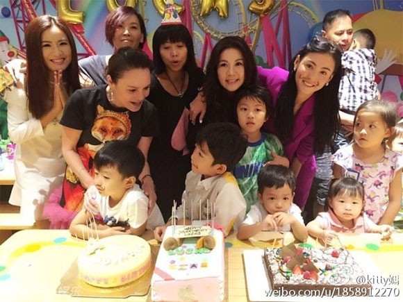 Trương Bá Chi tổ chức sinh nhật cho con trai lớn 3