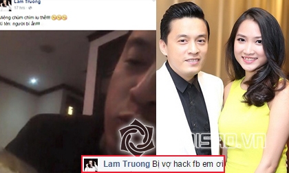 Lam Trường bị vợ hack Facebook tung ảnh 'đặc biệt'