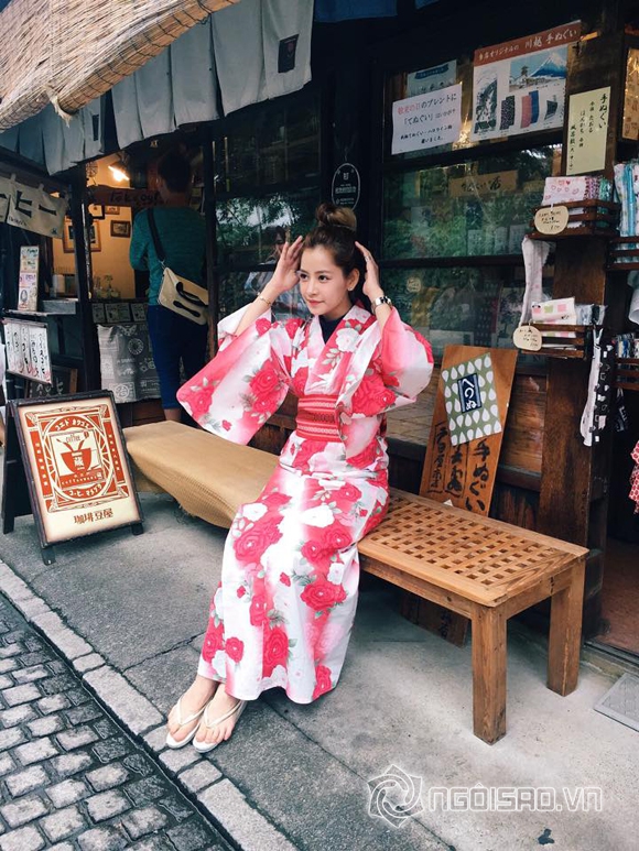 Chi Pu mặc kimono 4