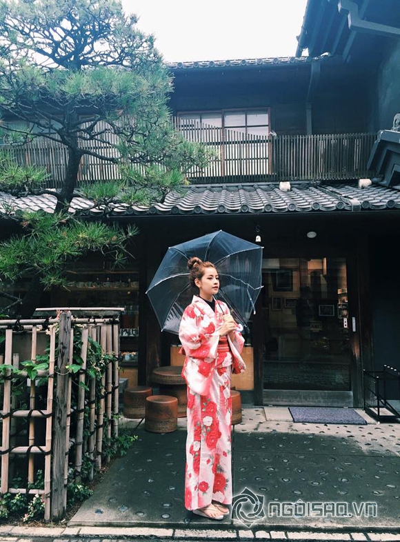 Chi Pu mặc kimono 3