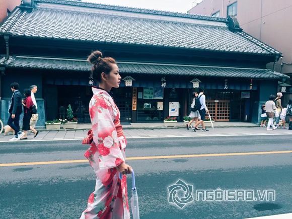 Chi Pu mặc kimono 6