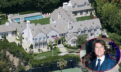 Tom Cruise rao bán biệt thự với giá hơn 1 nghìn tỷ đồng