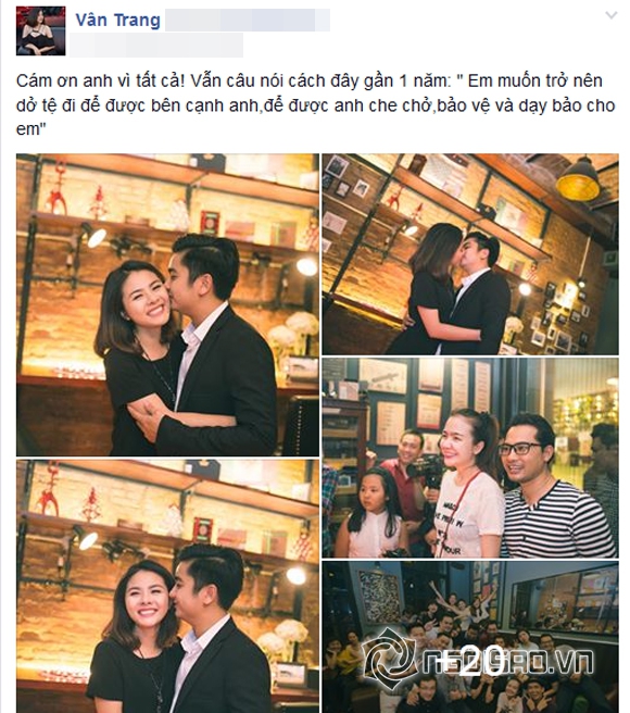 Sau lễ đính hôn, Vân Trang tiết lộ màn đính ước hoành tráng của bạn trai 12