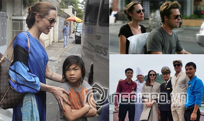 Vợ chồng Angelina Jolie và những chuyến bí mật đến Việt Nam