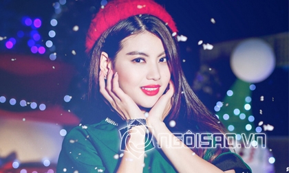 'Tan chảy' trước vẻ đẹp của Ly Na Trang trong đêm Giáng sinh