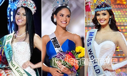 Philippines 'lên ngôi' tại đấu trường nhan sắc: 3 năm 7 Hoa hậu Quốc tế