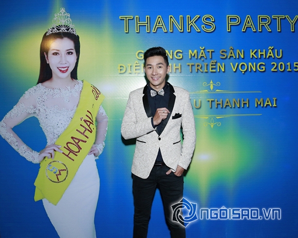 Hoa hậu Điện ảnh cuộc thi Gương mặt sân khấu điện ảnh triển vọng 2015 Thanh Mai đẹp rạng rỡ trong buổi tiệc tri ân  0