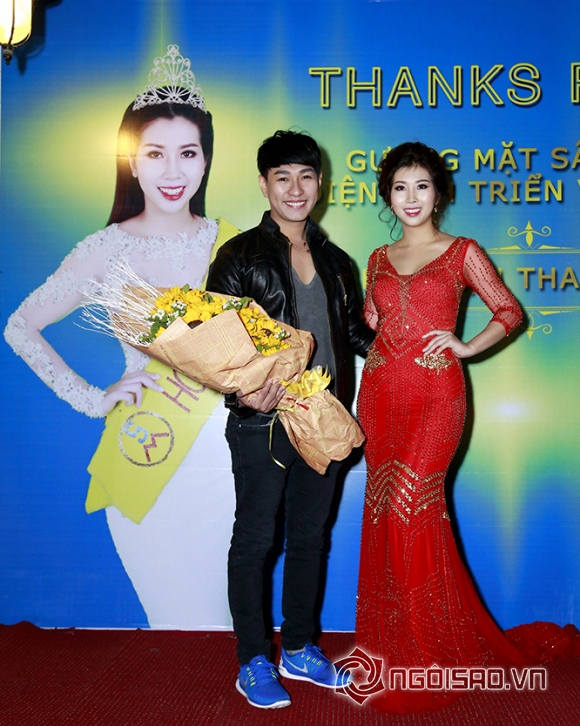 Hoa hậu Điện ảnh cuộc thi Gương mặt sân khấu điện ảnh triển vọng 2015 Thanh Mai đẹp rạng rỡ trong buổi tiệc tri ân  0