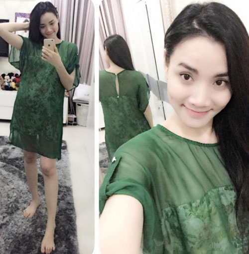 Mê mẩn ngắm phong cách thời trang bầu bí của sao Việt 9