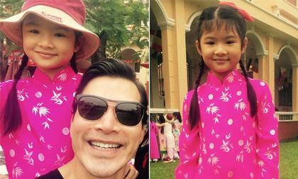 Trần Bảo Sơn đưa con gái đi chơi ngày giáp Tết