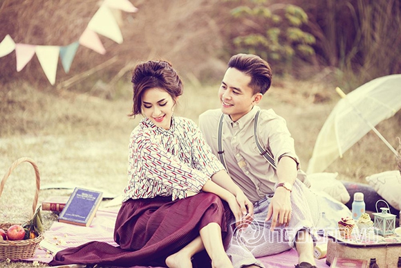 Tú Vi Văn Anh hóa thành cặp đôi Vintage trong bộ ảnh Valentine 6