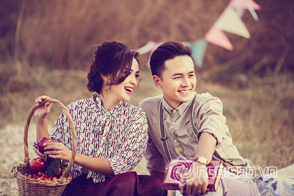 Tú Vi Văn Anh hóa thành cặp đôi Vintage trong bộ ảnh Valentine 9