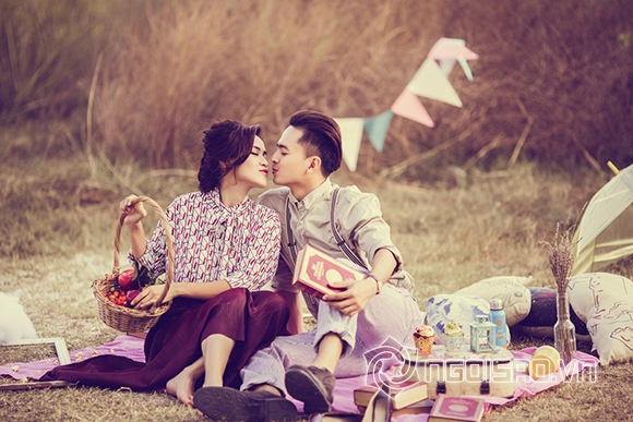 Tú Vi Văn Anh hóa thành cặp đôi Vintage trong bộ ảnh Valentine 10