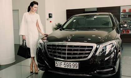 Hé lộ siêu xe 14 tỷ của Hoa hậu Bùi Thị Hà tại sự kiện doanh nhân