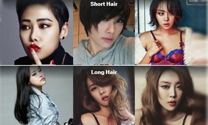 Vẻ ngoài khác biệt của loạt mỹ nhân Hàn lúc tóc dài, khi tóc ngắn