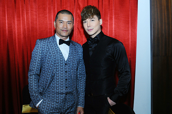 Nathan Lee đưa vợ đi dự tiệc cùng siêu sao TVB ở Hội An 2