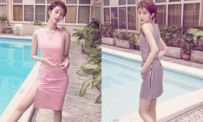 Những gợi ý mặc đẹp trong mùa hè từ cô nàng sành điệu Go Joon Hee