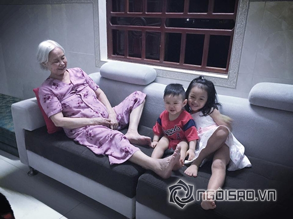 Vy Oanh đưa chồng con về Bình Thuận thăm mẹ 5