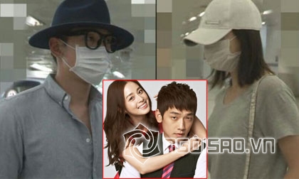 Bi Rain và Kim Tae Hee bị bắt gặp tại sân bay sau kỳ nghỉ dưỡng chung