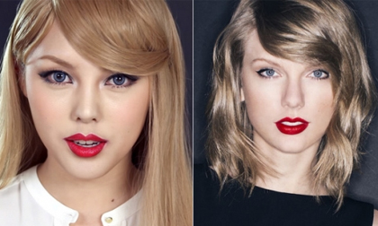Màn hóa thân thành Taylor Swift của 'phù thủy' trang điểm hút hơn 8 triệu lượt xem