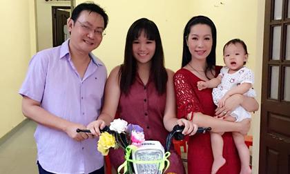 Trịnh Kim Chi tổ chức tiệc sinh nhật ấm cúng tại nhà cho con gái lớn