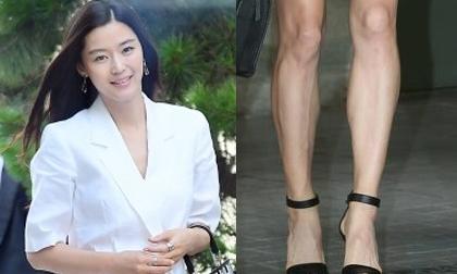 Jun Ji Hyun lộ chân gân guốc vì vội vàng giảm cân nhanh sau sinh