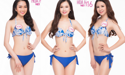 Ngắm trọn body nóng bỏng của thí sinh Hoa hậu Việt Nam với bikini