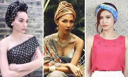 Xu hướng quấn khăn turban đang mê hoặc loạt mỹ nhân Việt